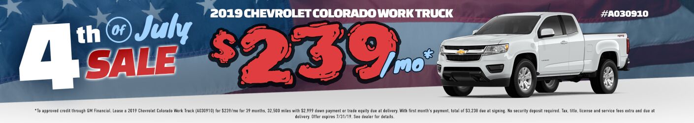 2019 Colorado 4th of July Sale 2019 Colorado 4th of July Sale