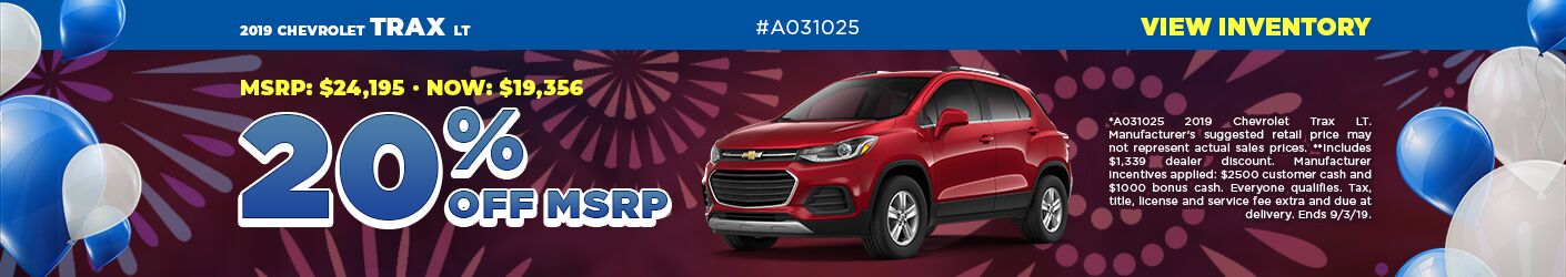 2019 Chevrolet Trax 2019 Chevrolet Trax