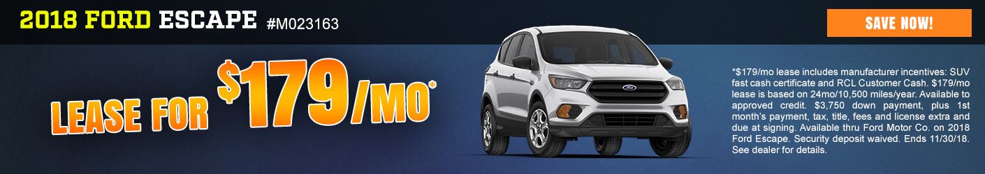 2018 Ford Escape (Nov18) 2018 Ford Escape (Nov18)