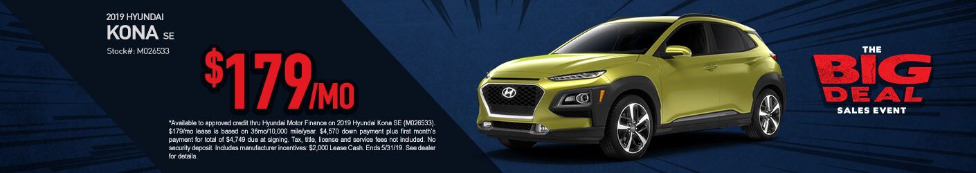 May 2019 Hyundai Kona May 2019 Hyundai Kona