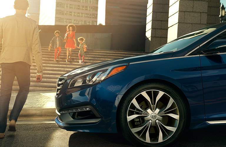 2017 Sonata Blue Exterior