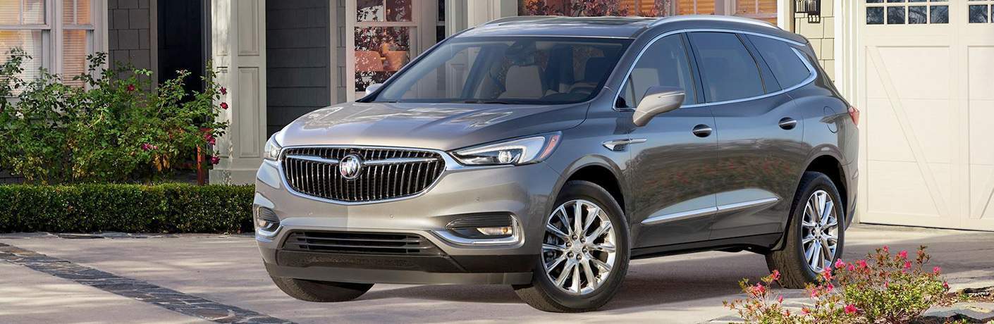 2018 Buick Enclave parked in front of a house