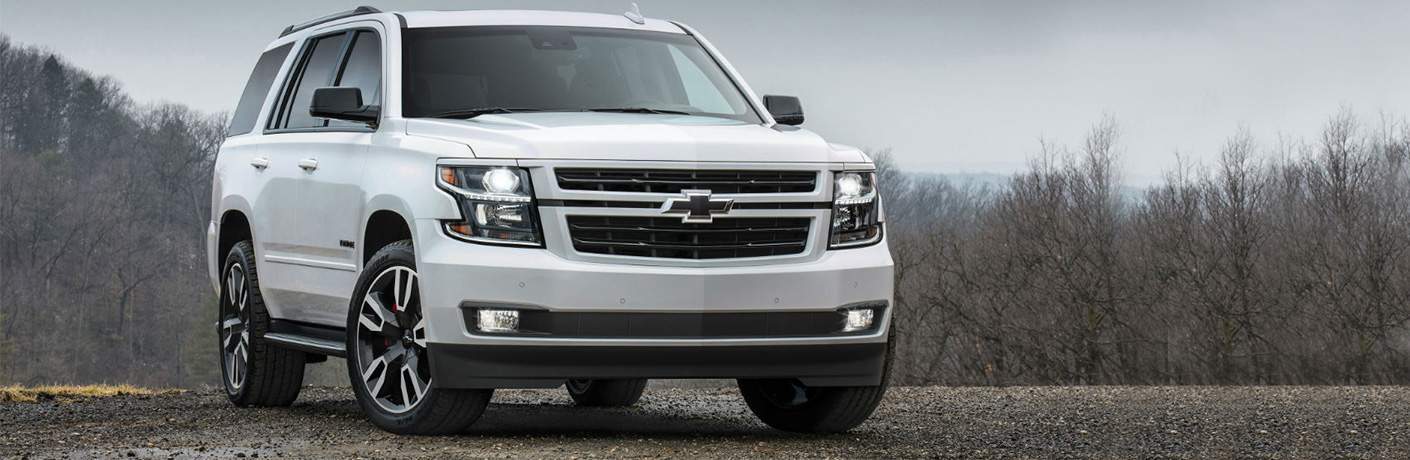 Chevy Tahoe front grille and headlights