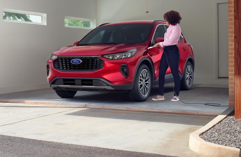 2026 Ford Escape front view in a garage