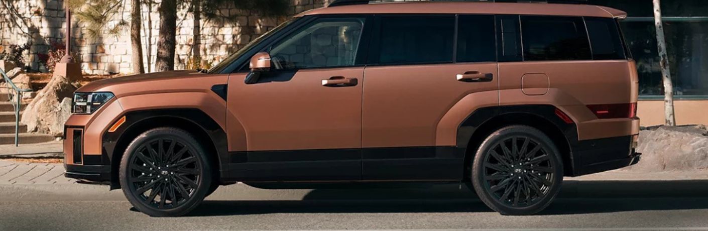 2026 Hyundai Santa Fe side view parked