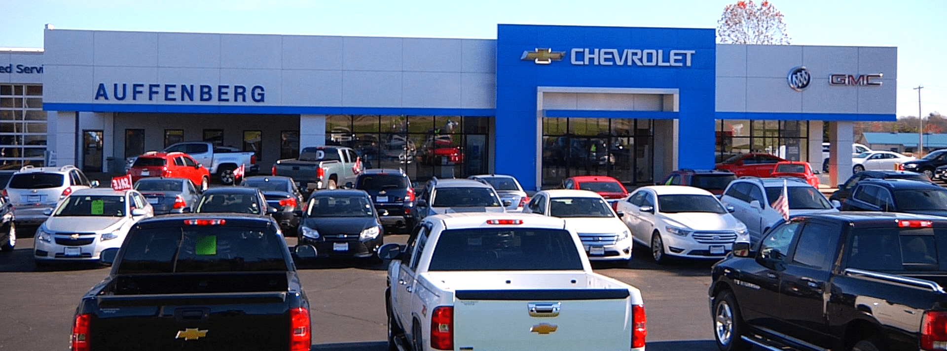 Auffenberg Chevy Buick GMC Cadillac Storefront Farmington