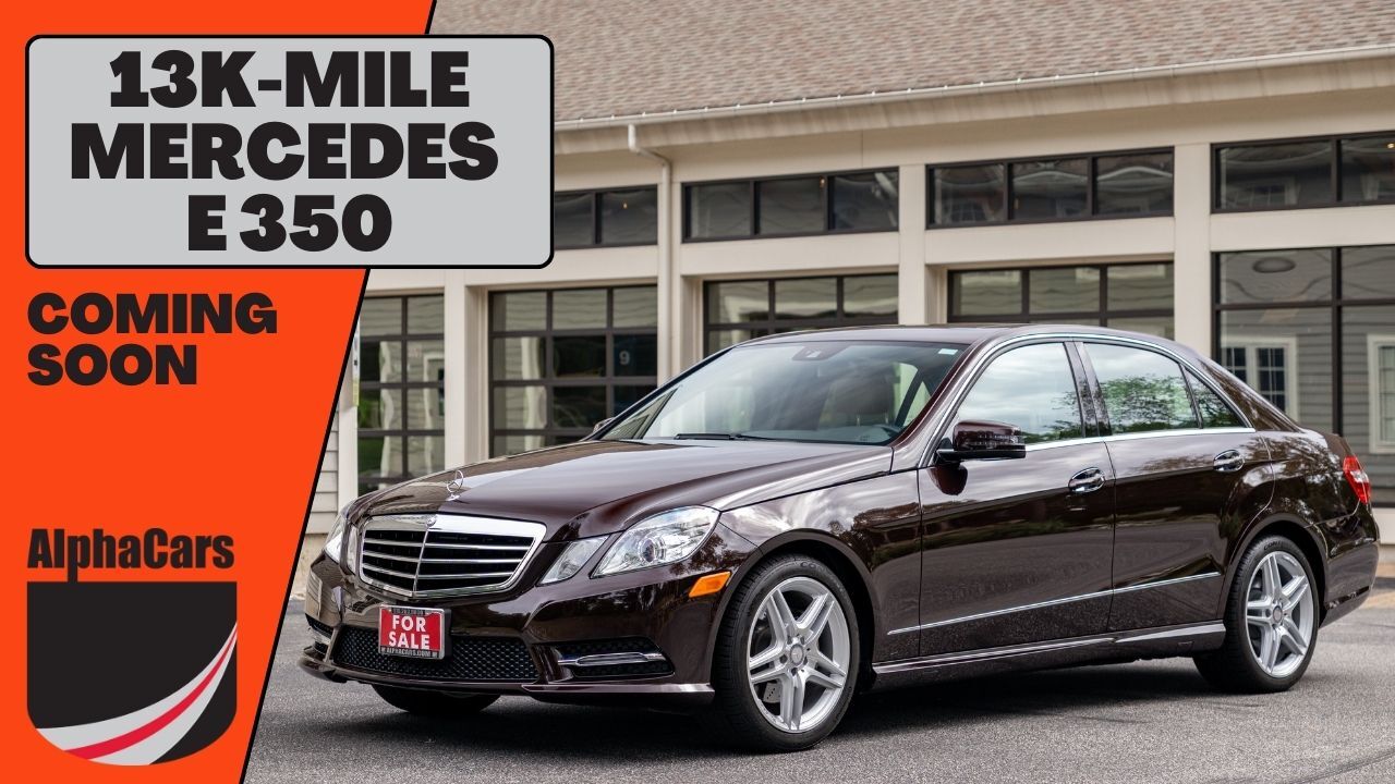 2013 Mercedes E 350