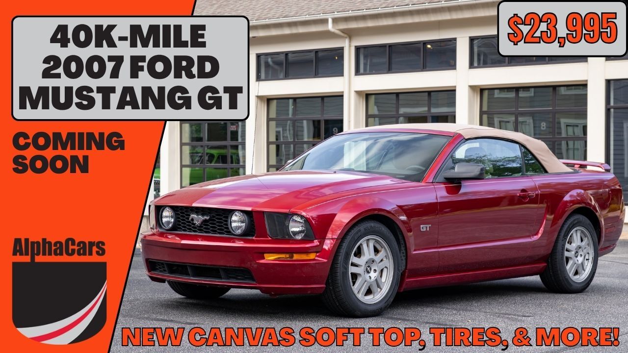 2007 Ford Mustang Coming Soon