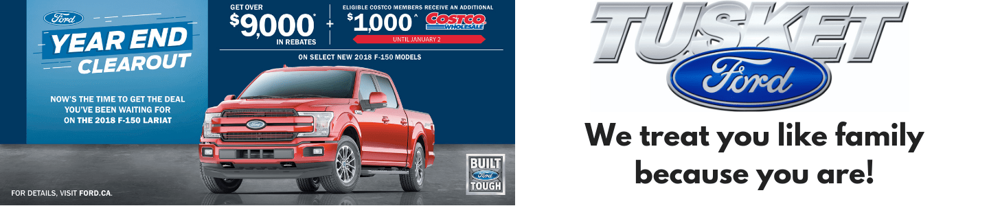 New Ford Tusket Ns