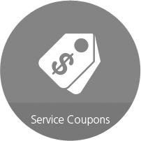 red service coupons icon