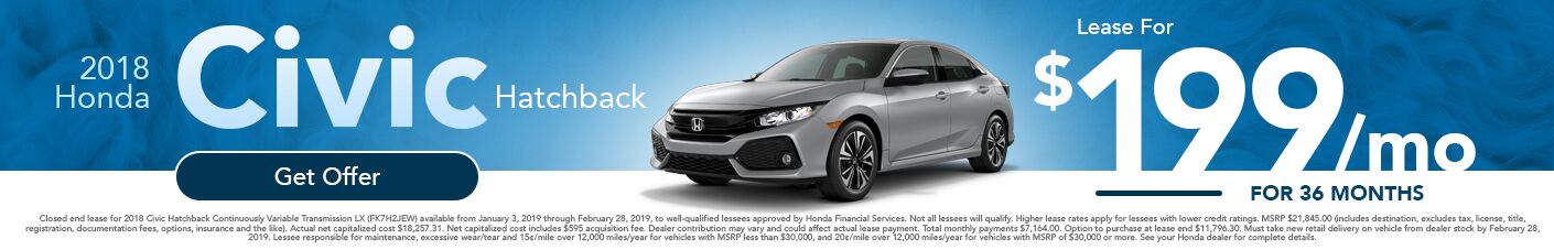 2018 Honda Civic Hatchback 2018 Honda Civic Hatchback