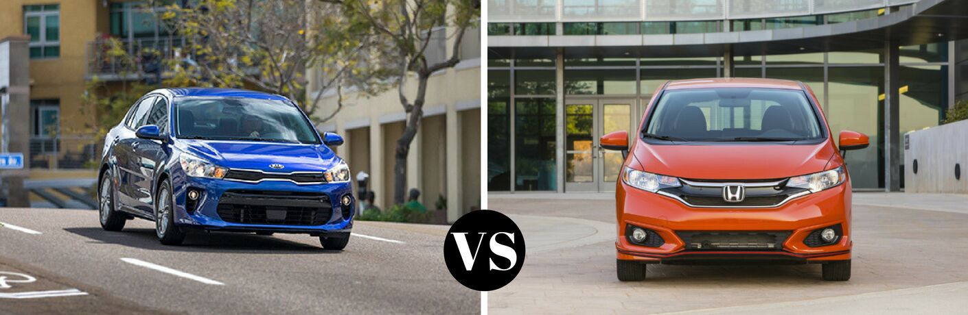2018 Kia Rio vs 2019 Honda Fit
