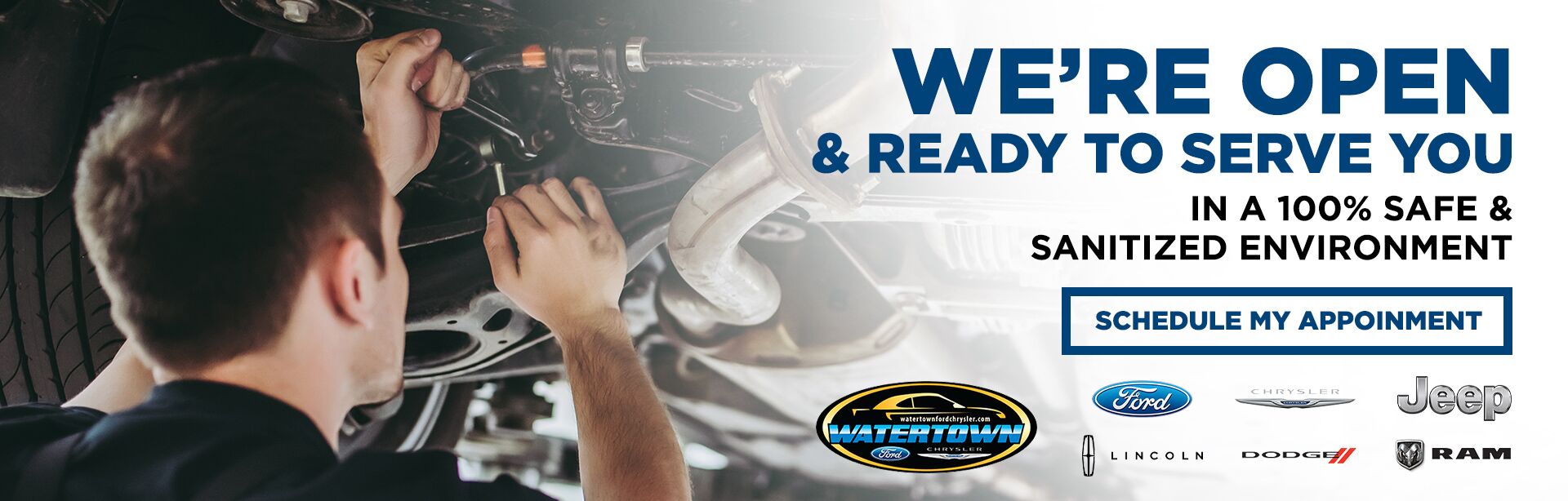 Chrysler, Dodge, Ford, Jeep, Lincoln, RAM Dealership Watertown SD