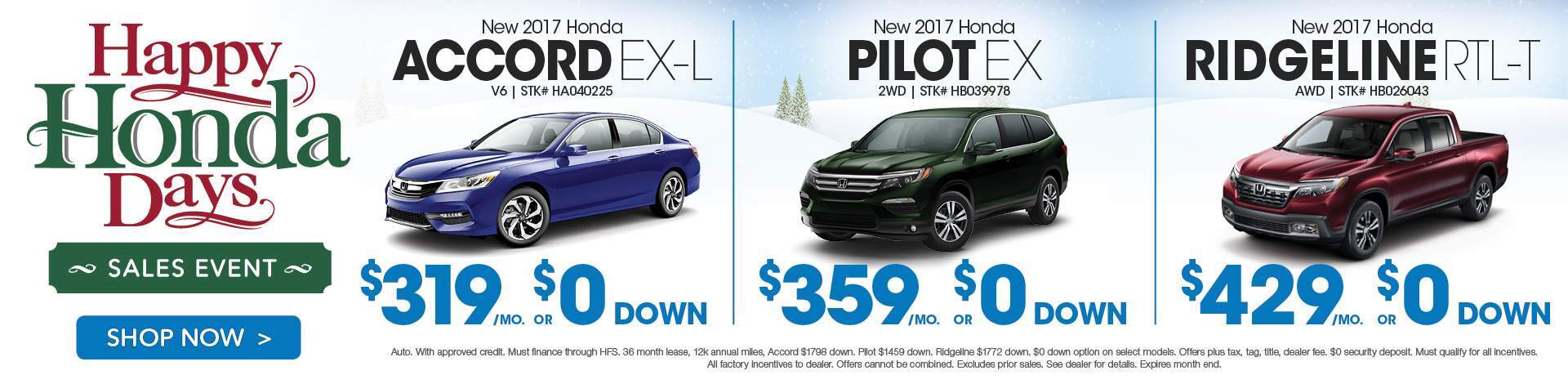 Ed Morse Honda Vehicles
