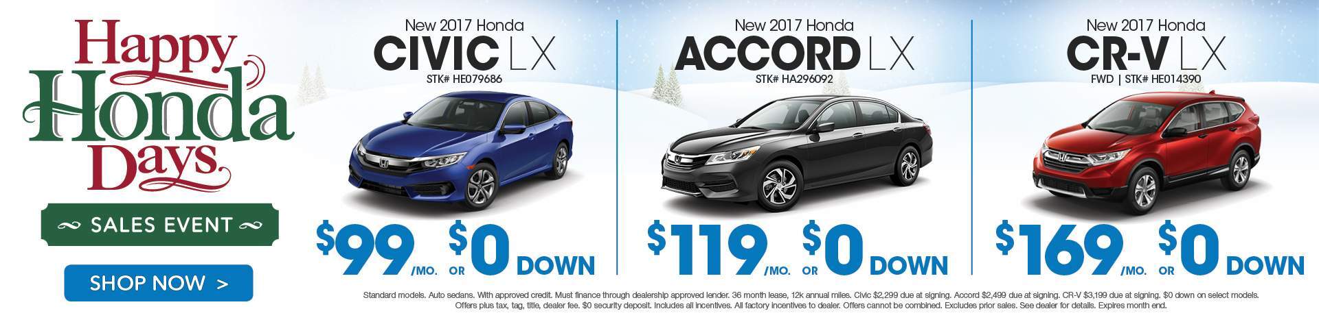 Ed Morse Honda Vehicles