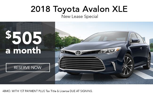 2018 Avalon 2018 Avalon