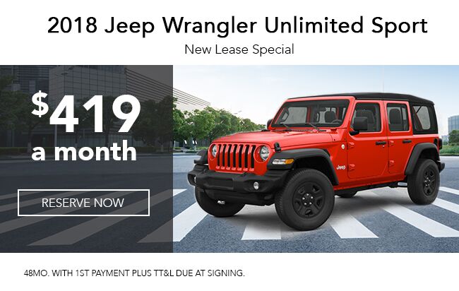 2018 Wrangler Unlimited Sport 2018 Wrangler Unlimited Sport