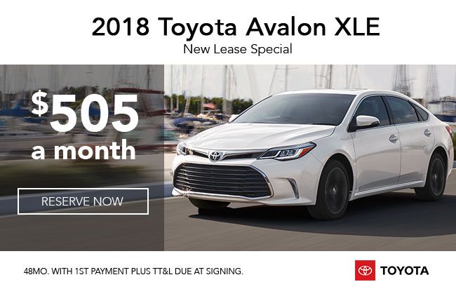 2018 Avalon XLE 2018 Avalon XLE