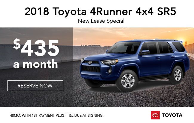 2018 4Runner 4x4 SR5 2018 4Runner 4x4 SR5