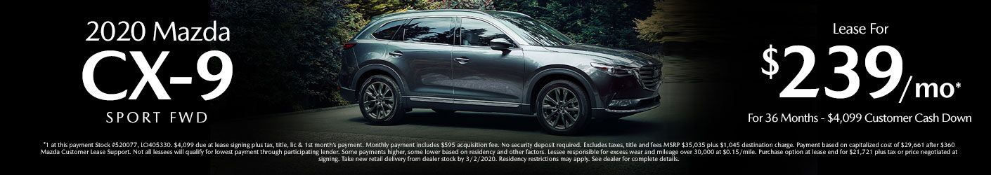 2020 Mazda CX-9 2020 Mazda CX-9