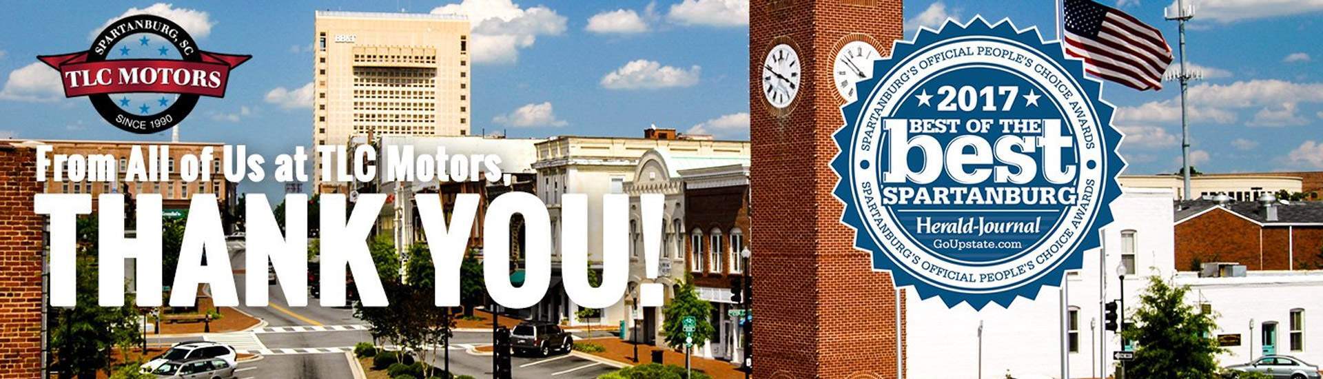 Dealership Moore SC Used Cars TLC Motors