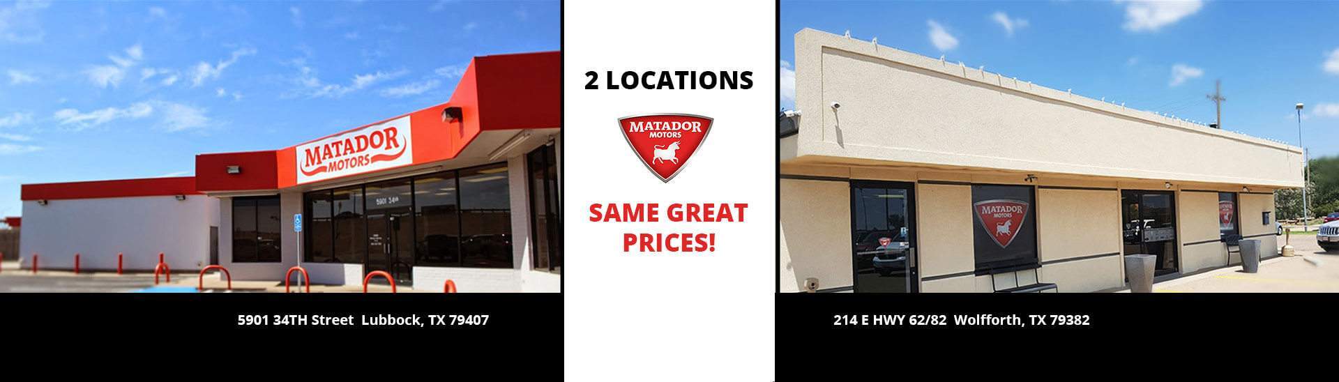 Used Car Dealership Lubbock & Wolfforth TX Used Cars Matador Motors