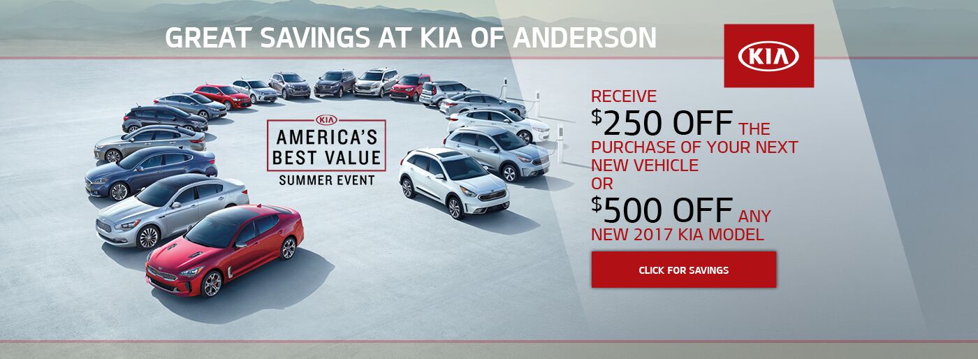 New Kia vehicles for sale in Pendleton, SC at Kia of Anderson Kia
