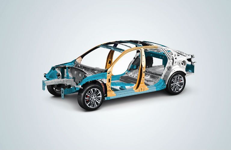 2018 Kia Optima high-strength steel body structure
