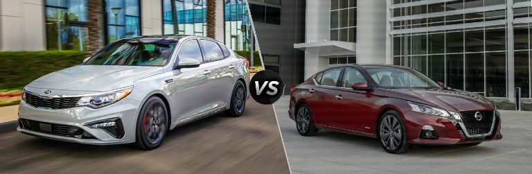 2019 Kia Optima vs. 2019 Nissan Altima