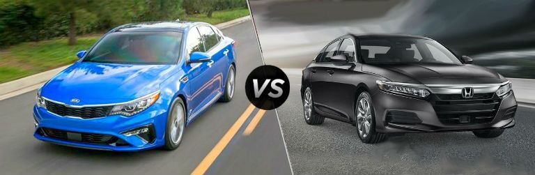2019 Kia Optima vs. 2019 Honda Accord
