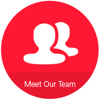 red meet our team icon