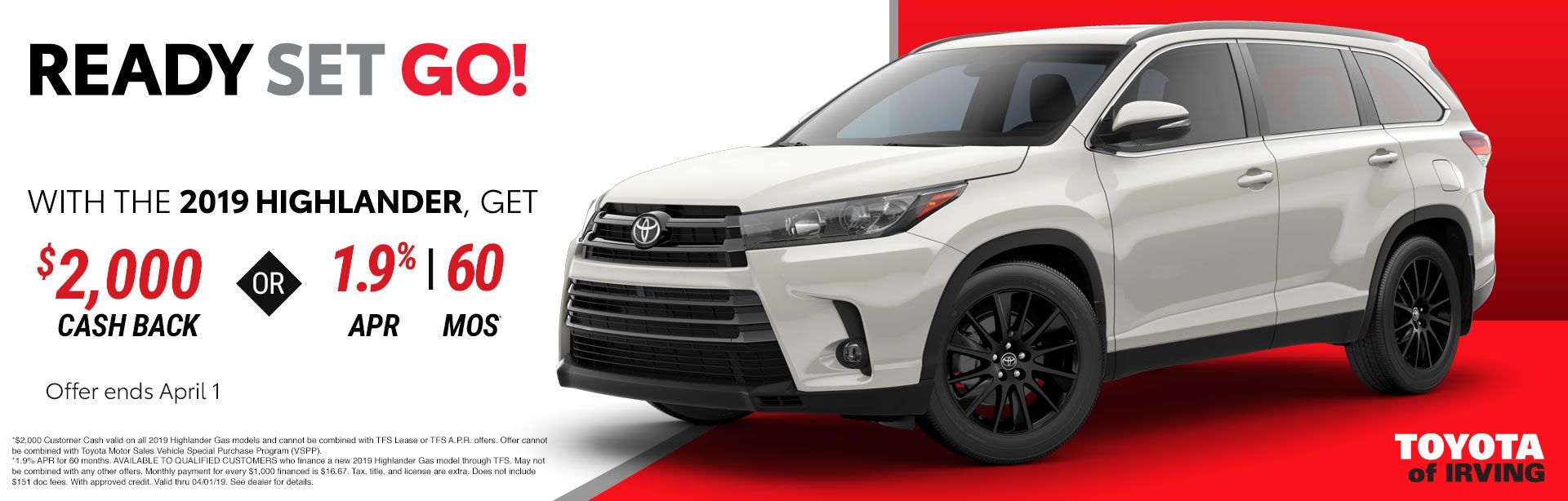 New SRP Highlander New SRP Highlander