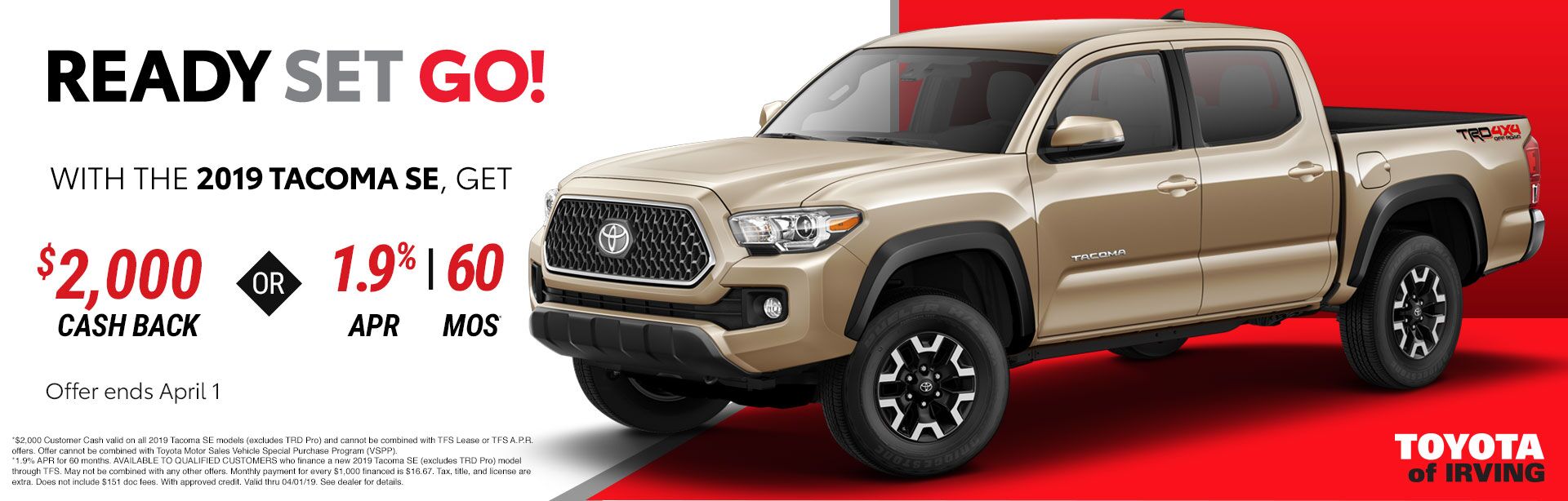 New SRP Tacoma New SRP Tacoma