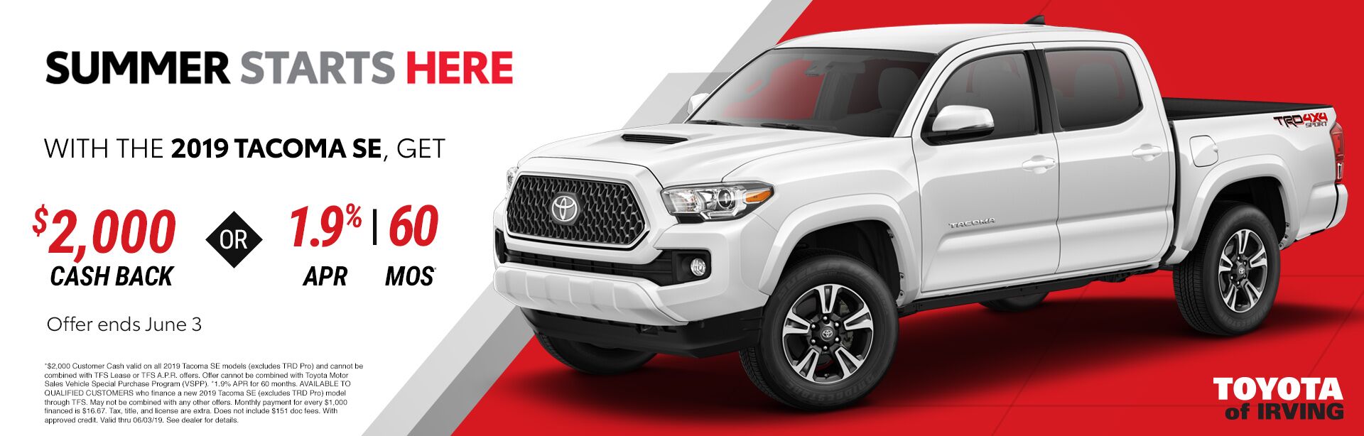 New SRP Tacoma New SRP Tacoma