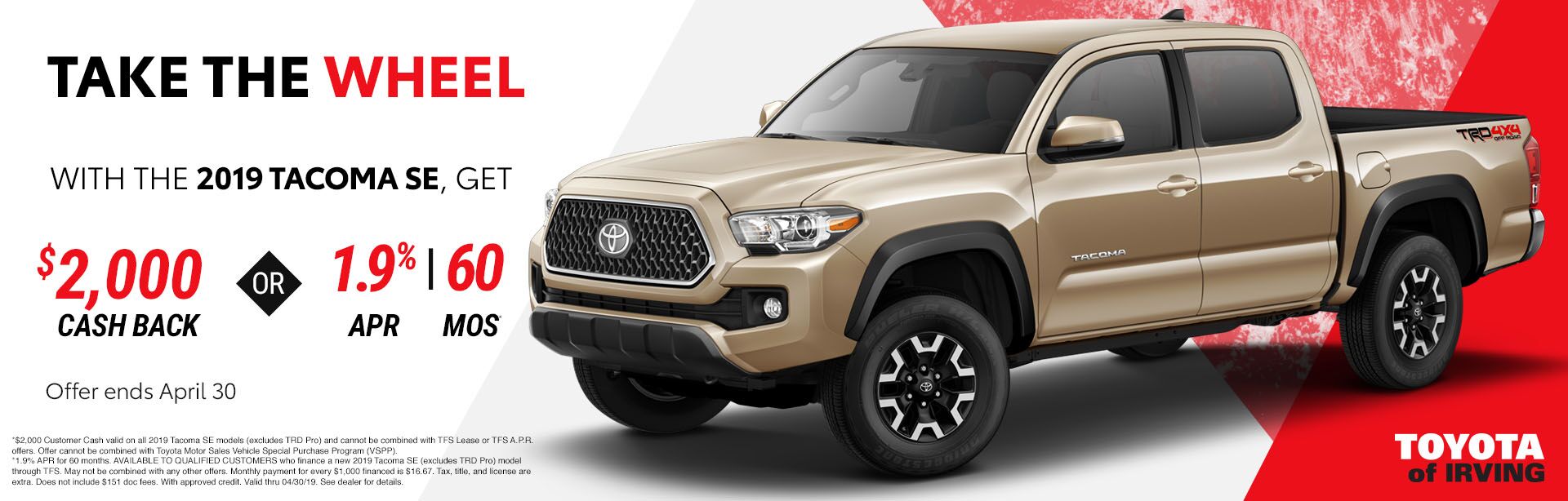 Toyota Dealership Irving Tx Used Cars Of Tacoma Apr 2019