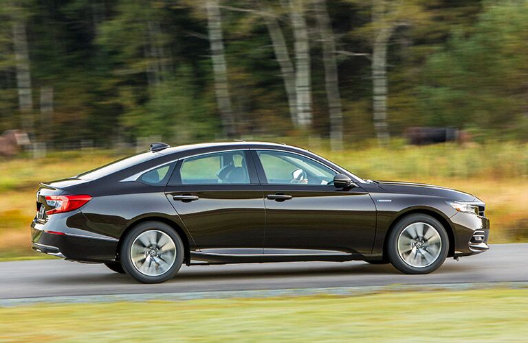 honda accord hybrid side view