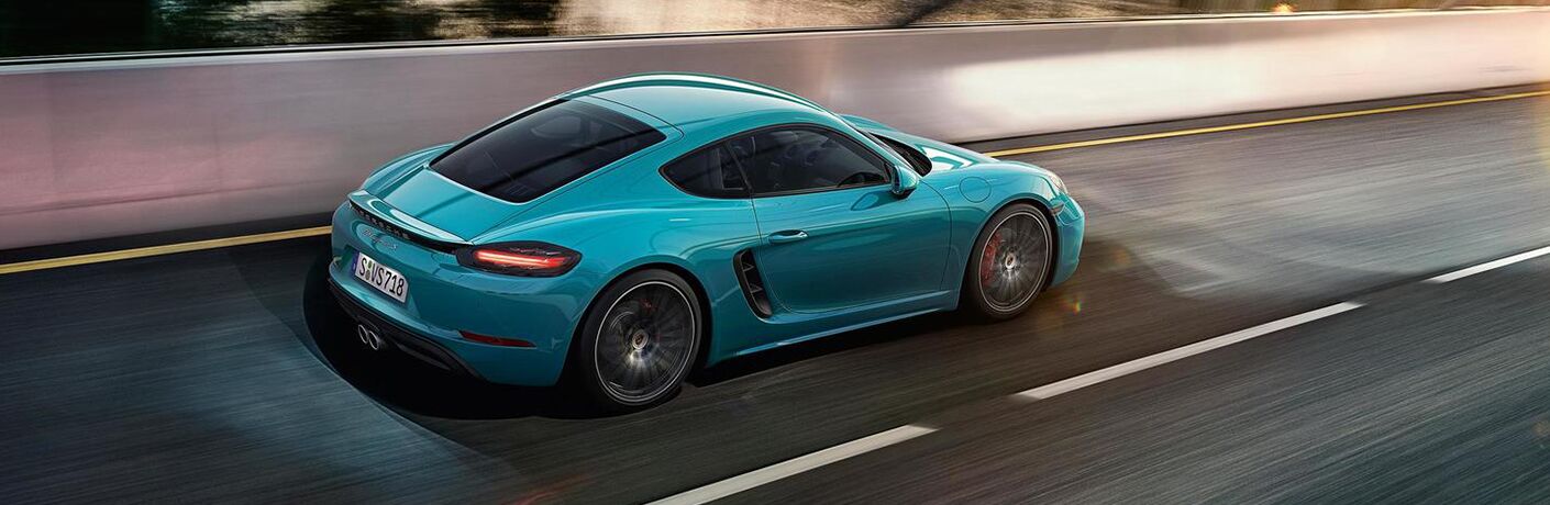 2019 Porsche 718 Cayman overhead