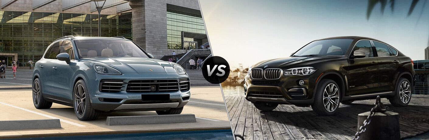 2019 porsche cayenne vs 2019 bmw x6