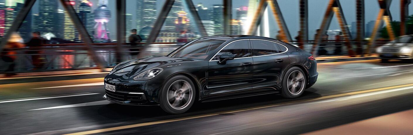 2020 Porsche Panamera on the road