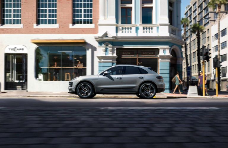 2019 Porsche Macan parked downtown