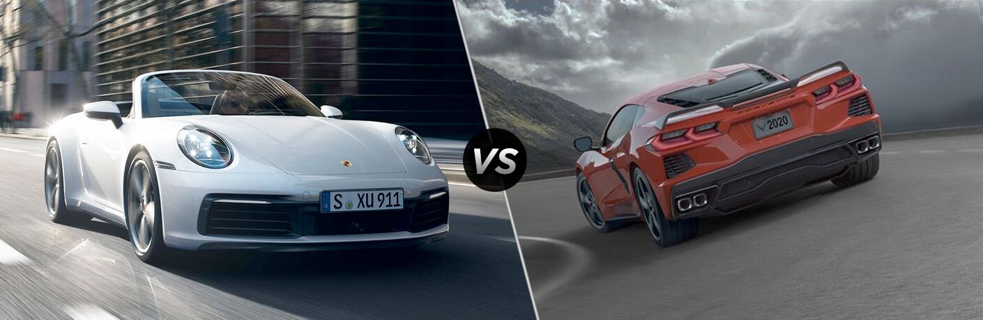 2020 Porsche 911 vs 2020 Chevrolet Corvette
