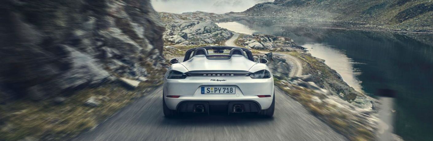 2020 Porsche 718 Cayman exterior profile