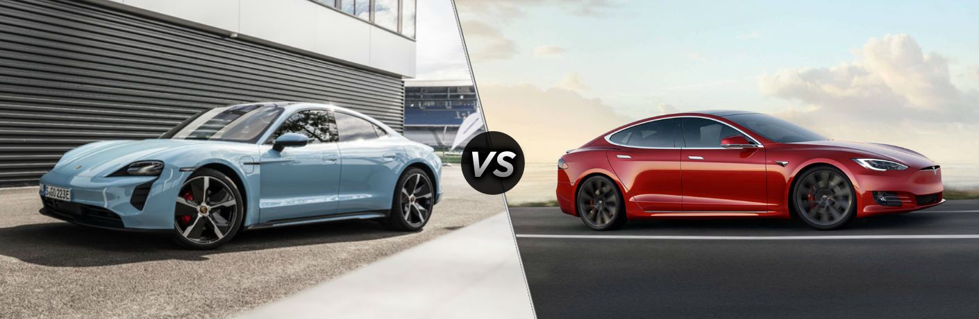 2021 Porsche Taycan vs 2020 Tesla Model S