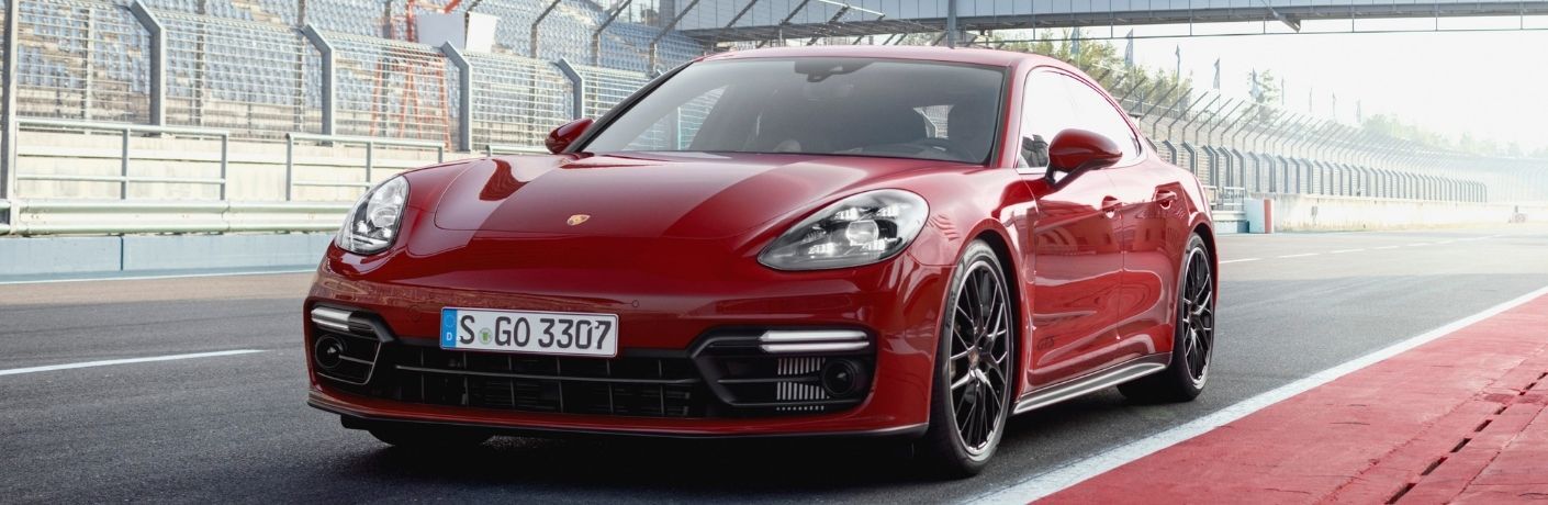 2021 Porsche Panamera GTS front and side look