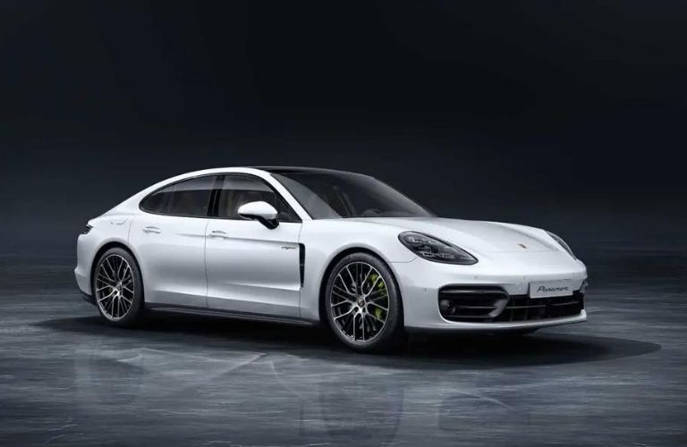 2021 Porsche Panamera Turbo S side and front look