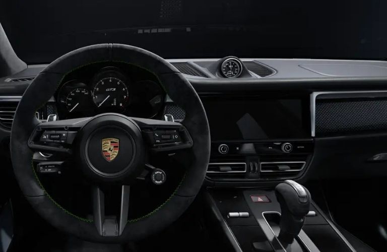 2022 Porsche Macan interior front dash