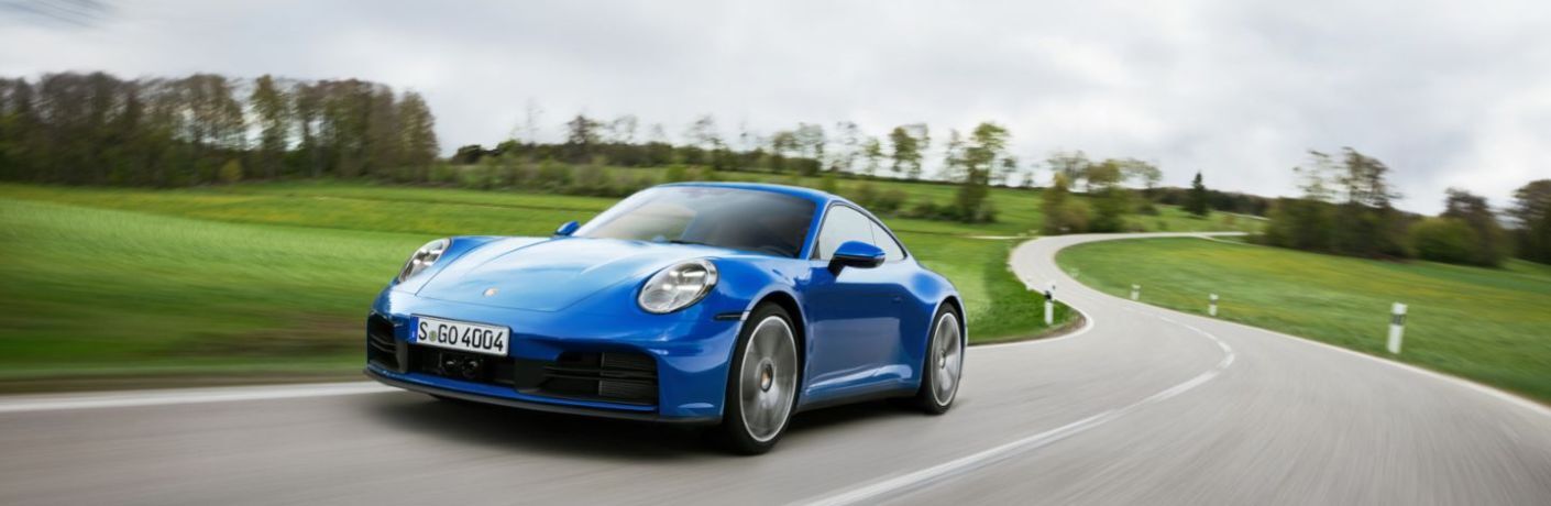 2025 Porsche 911 on road