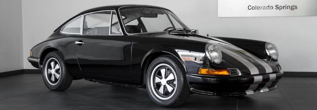 1969 Porsche 912 in Porsche of Colorado Springs showroom