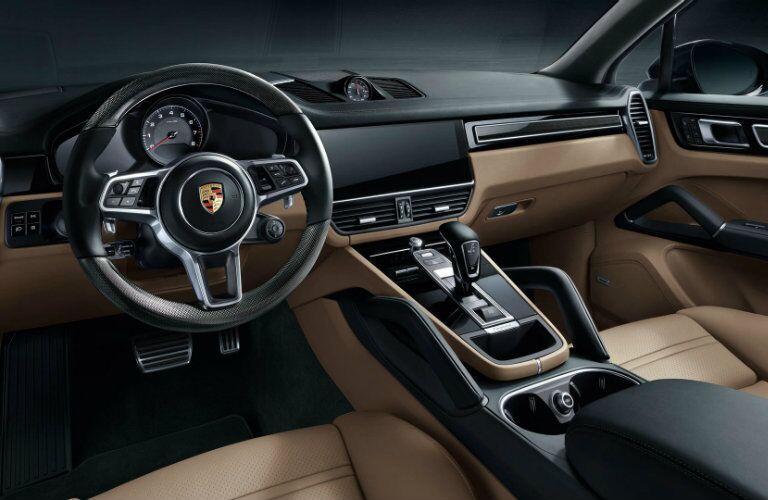 Dashboard in 2019 Porsche Cayenne