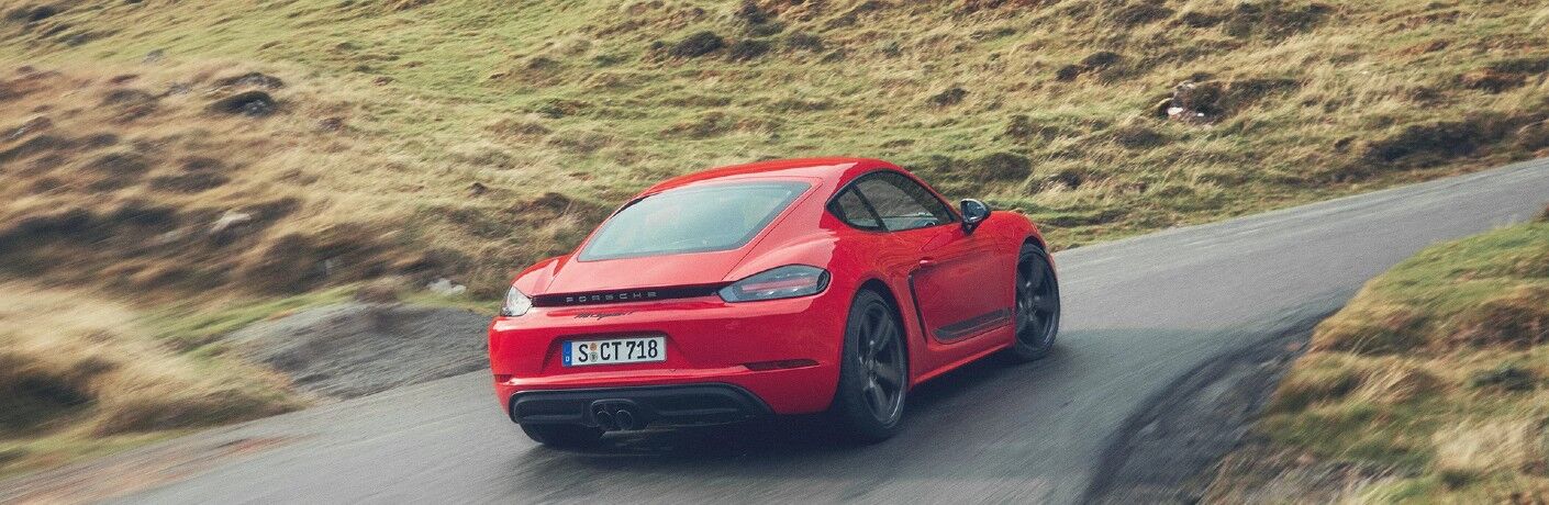 Red 2020 Porsche 718 Cayman T